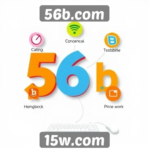 Recursos e funcionalidades do site 56b.com