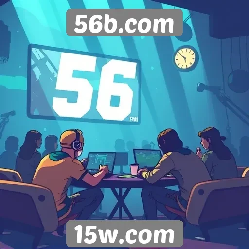 O crescimento da comunidade de jogadores em 56b.com